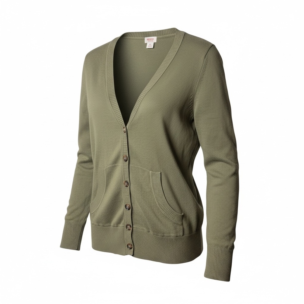 Mossimo Supply Co. Green Cardigan